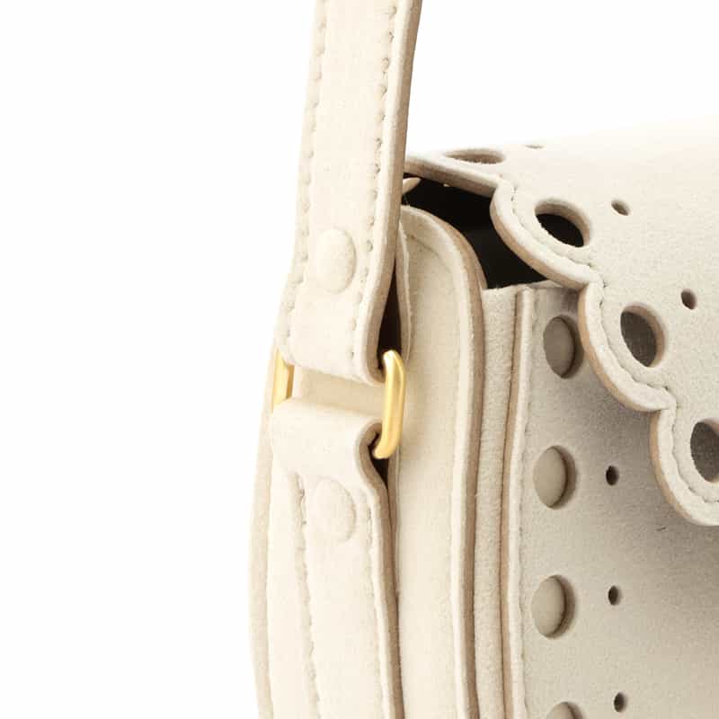 MARY AL TERNA MARYALTERNA＜メアリオルターナ＞ クロスボディバッグ "ENSOU" IVORY