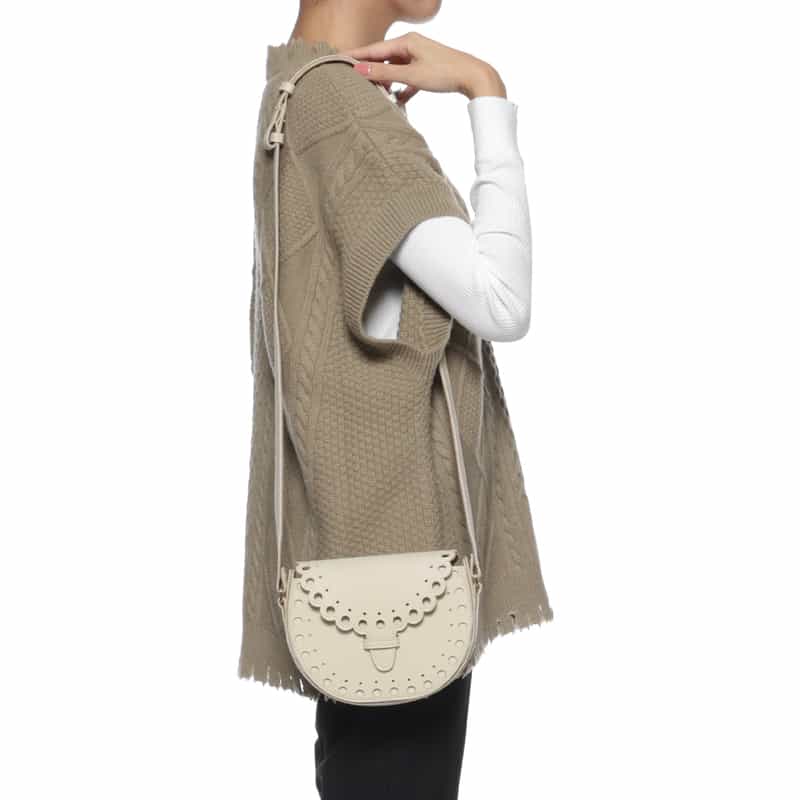 MARY AL TERNA MARYALTERNA＜メアリオルターナ＞ クロスボディバッグ "ENSOU" IVORY