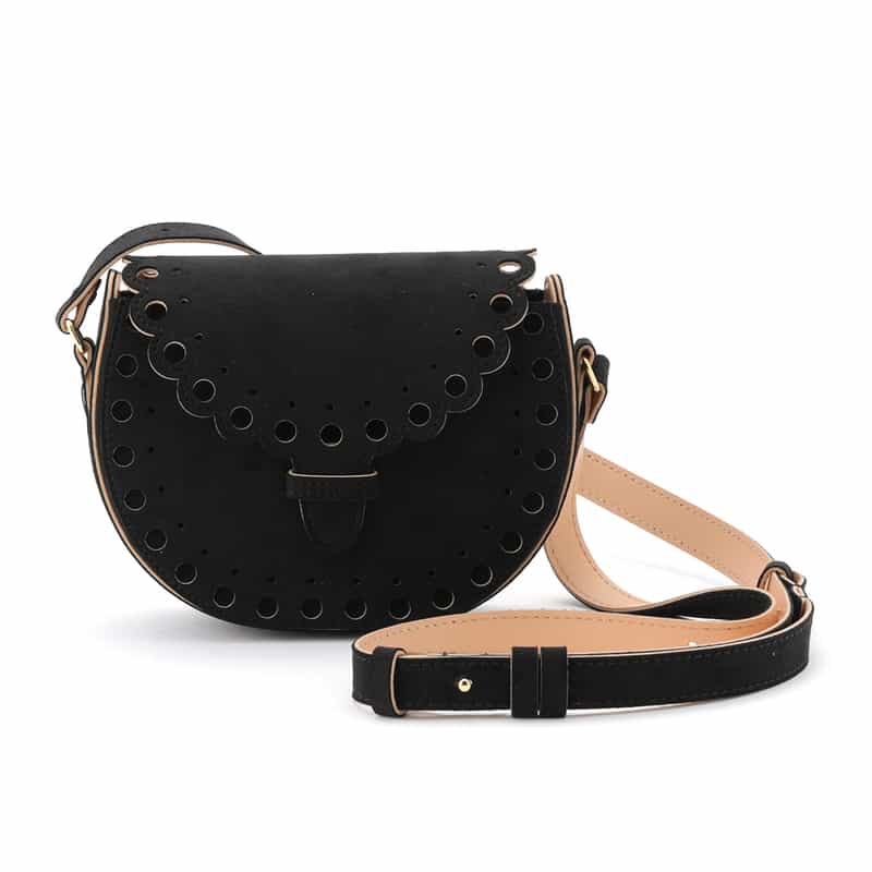 MARY AL TERNA MARYALTERNA＜メアリオルターナ＞ クロスボディバッグ "ENSOU" BLACK