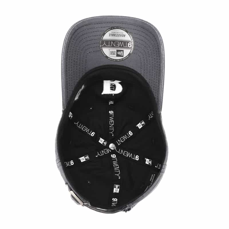 BARNEYS NEW YORK "BARNEYS" NEW ERAコラボレーション ヴィンテージ加工ロゴキャップ NAVY