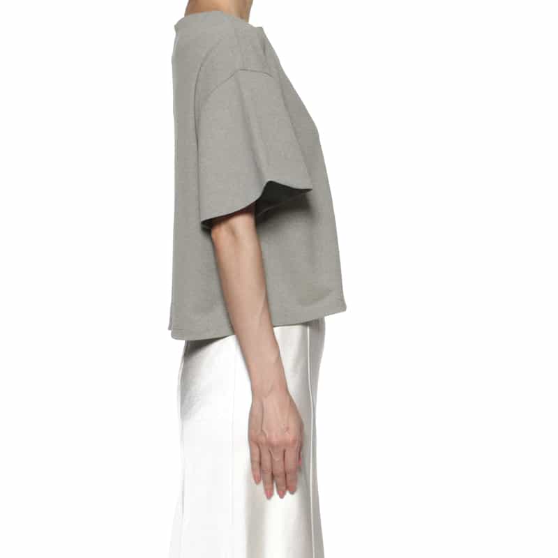 BARNEYS NEW YORK ウォッシャブル フレアスリーブカットソー GRAY