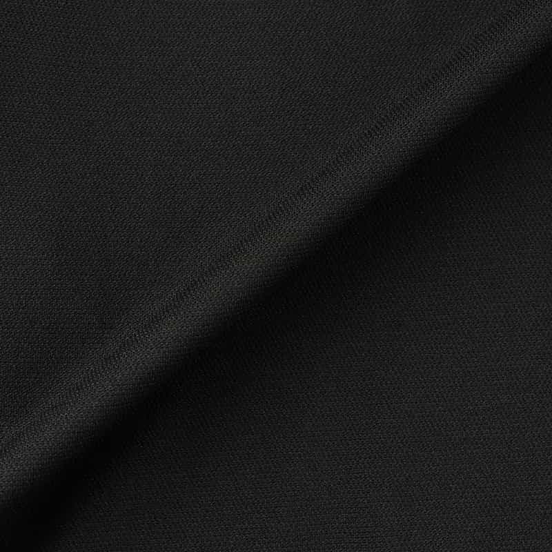 BARNEYS NEW YORK ウォッシャブル タック入りワイドパンツ BLACK