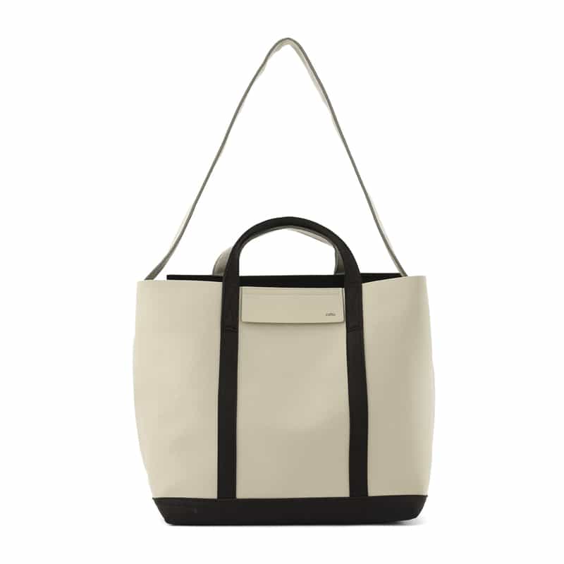 ZATTU ZATTU＜ザッツ＞ トートバッグ "KINAX"（M） IVORY