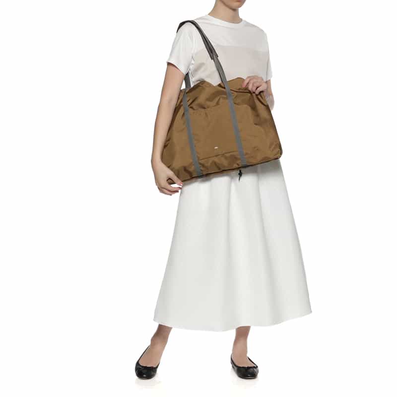 ZATTU ZATTU＜ザッツ＞ ハンドルトートバッグ "PATA-LQ" LIGHT BROWN