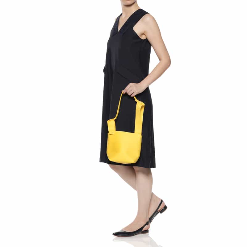 ZATTU ZATTU＜ザッツ＞ ハンドバッグ "CONCH MINI" YELLOW