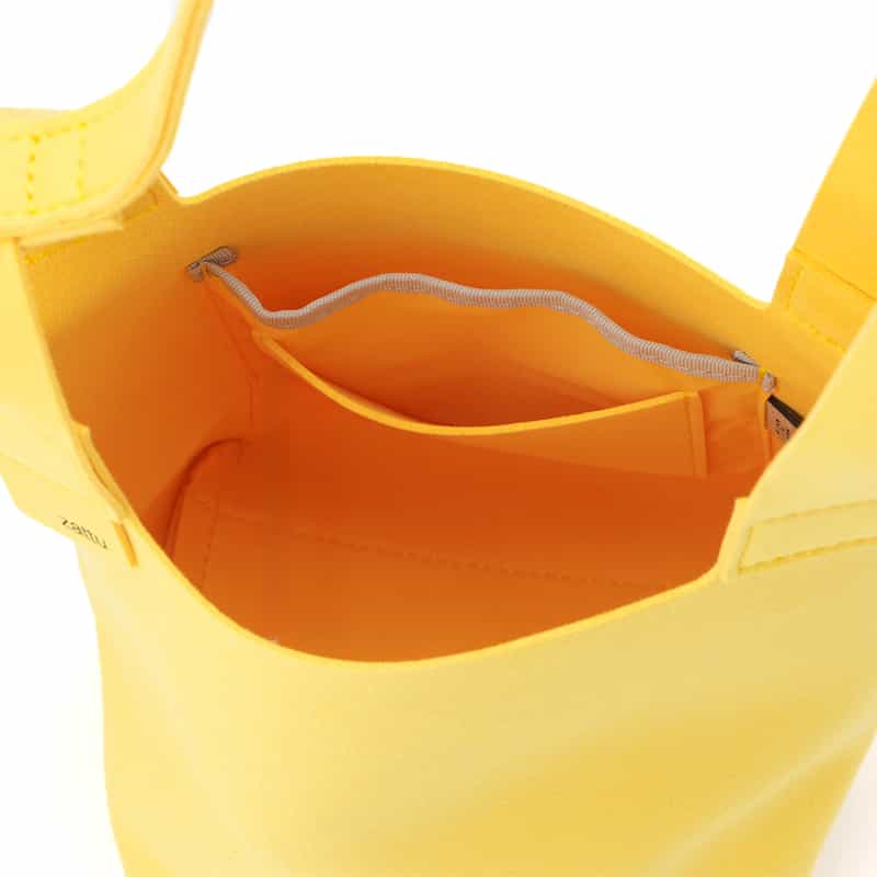 ZATTU ZATTU＜ザッツ＞ ハンドバッグ "CONCH MINI" YELLOW