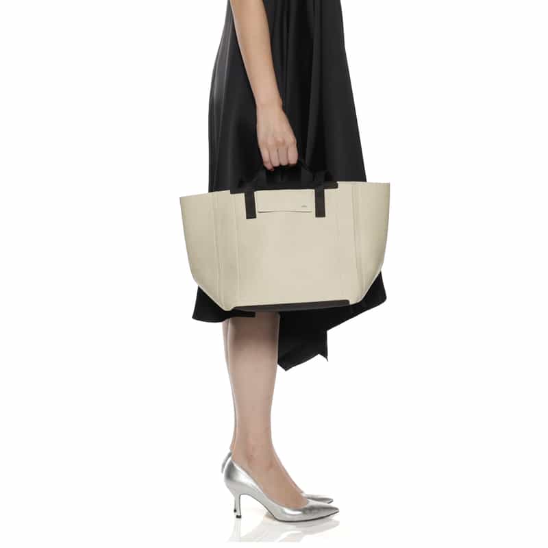 ZATTU ZATTU＜ザッツ＞ トートバッグ "ALCOTT"（S） IVORY