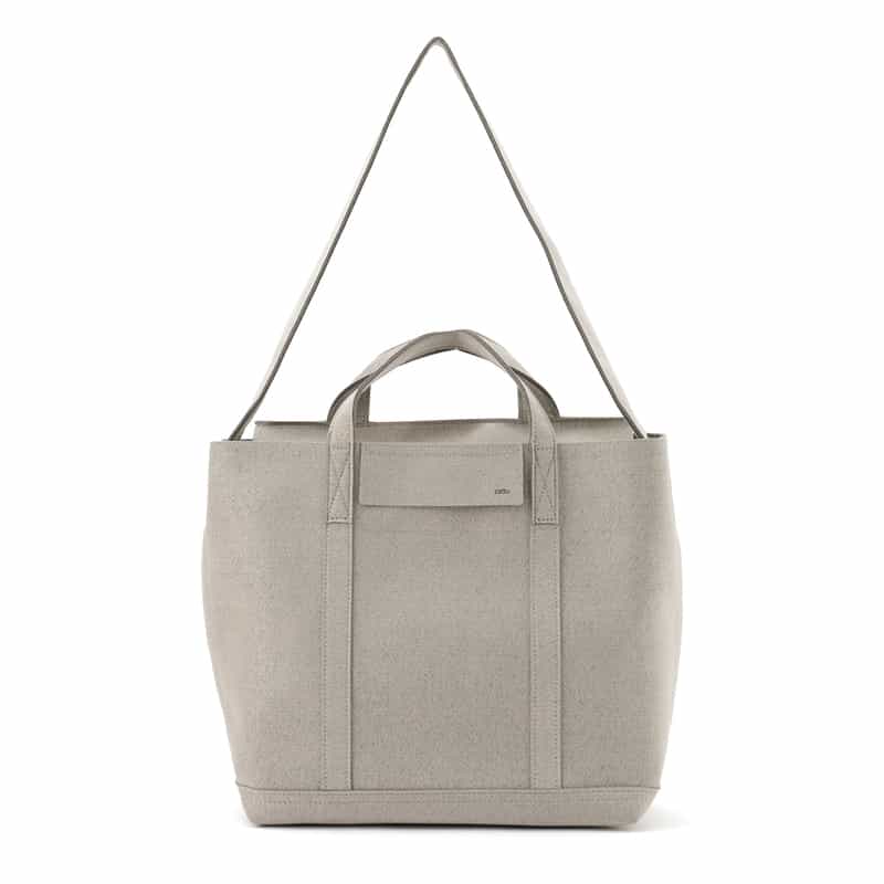 ZATTU ZATTU＜ザッツ＞ トートバッグ "KINAX" LIGHT GRAY