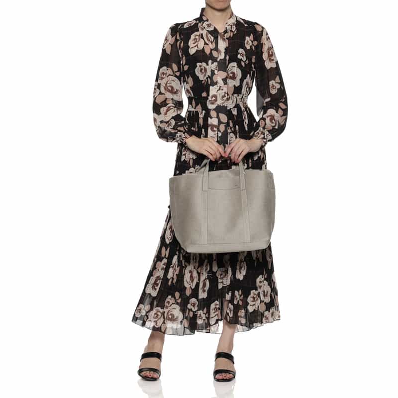 ZATTU ZATTU＜ザッツ＞ トートバッグ "KINAX" LIGHT GRAY