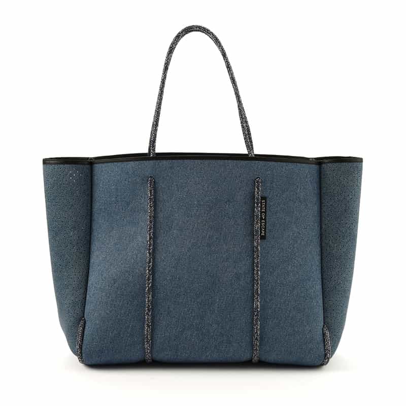 STATE OF ESCAPE STATE OF ESCAPE＜ステート オブ エスケープ＞ トートバッグ "Frying solo"（M） BLUE