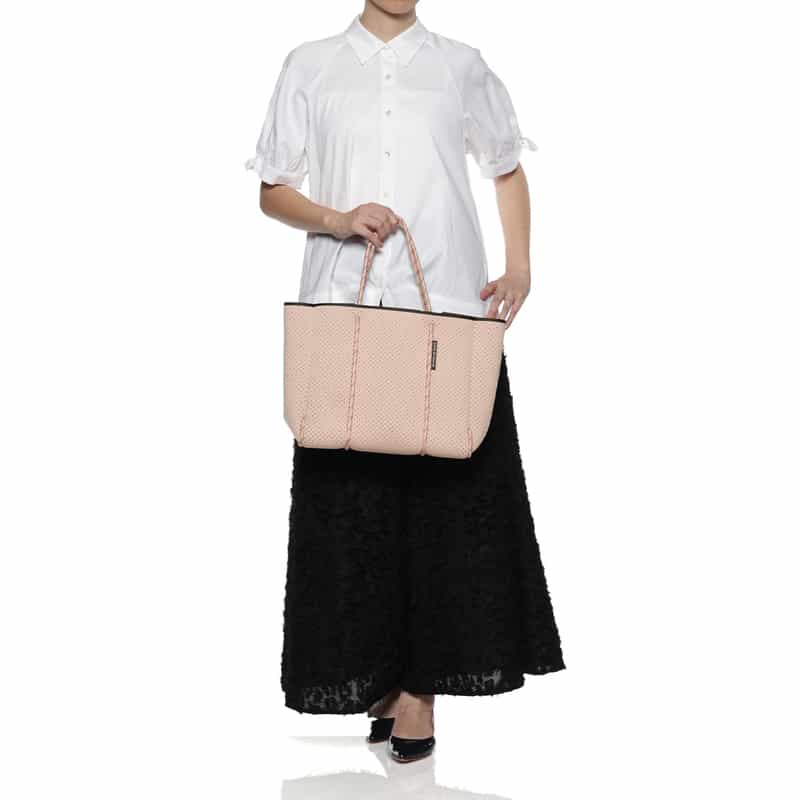 STATE OF ESCAPE STATE OF ESCAPE＜ステート オブ エスケープ＞ トートバッグ "Frying solo"（M） LIGHT PINK