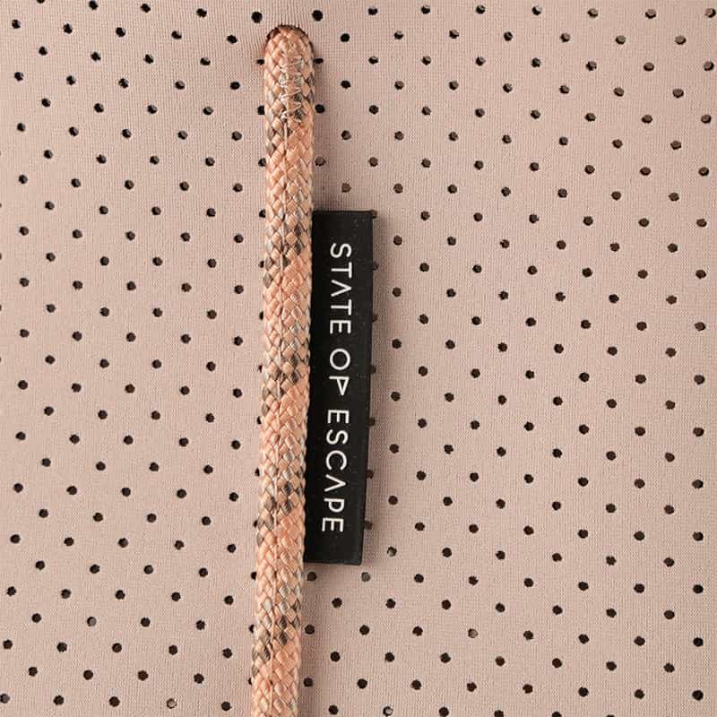 STATE OF ESCAPE STATE OF ESCAPE＜ステート オブ エスケープ＞ トートバッグ "Frying solo"（M） LIGHT PINK