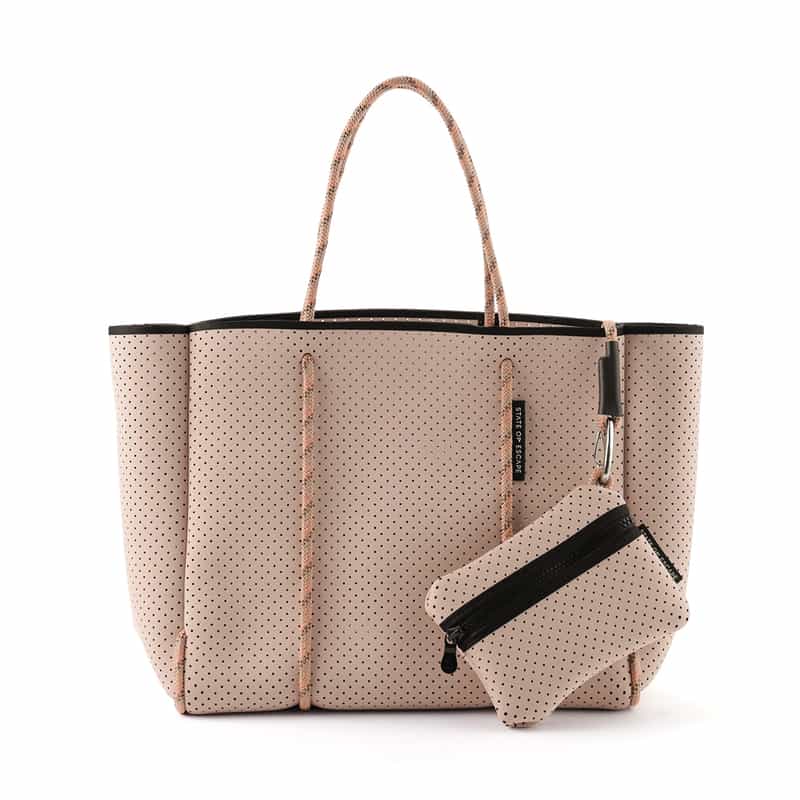 STATE OF ESCAPE STATE OF ESCAPE＜ステート オブ エスケープ＞ トートバッグ "Frying solo"（M） LIGHT PINK