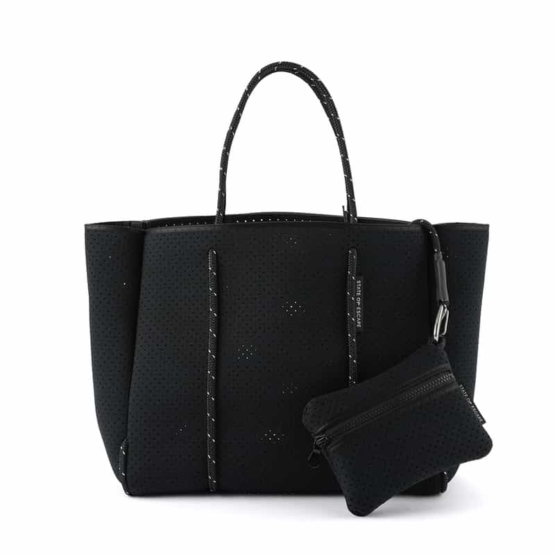 STATE OF ESCAPE STATE OF ESCAPE＜ステート オブ エスケープ＞ トートバッグ "Frying solo"（M） BLACK