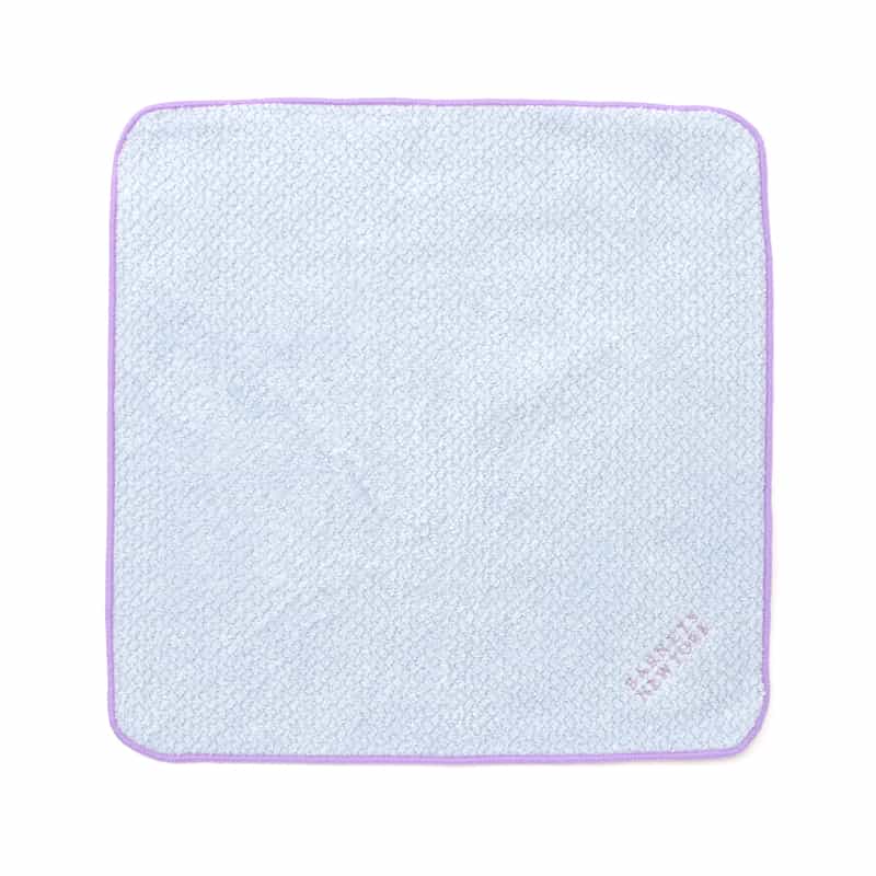 BARNEYS NEW YORK ロゴ刺繍入りタオルハンカチ LIGHT BLUE