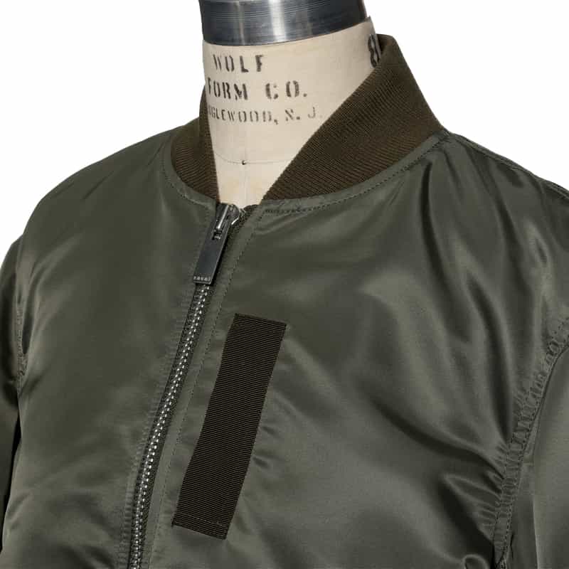 SACAI SACAI＜サカイ＞ナイロンツイルブルゾン TAUPE