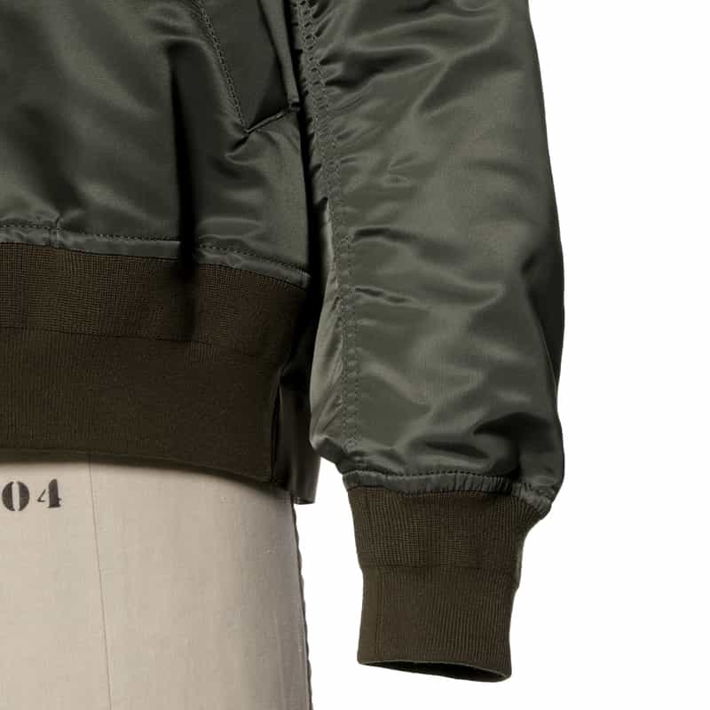 SACAI SACAI＜サカイ＞ナイロンツイルブルゾン TAUPE