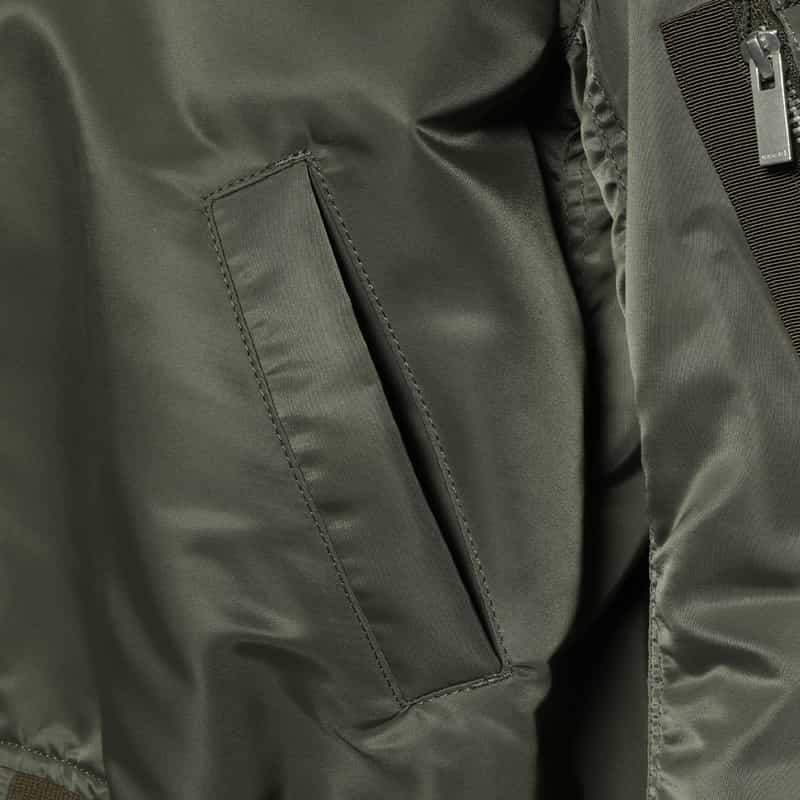 SACAI SACAI＜サカイ＞ナイロンツイルブルゾン TAUPE