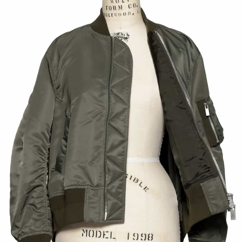 SACAI SACAI＜サカイ＞ナイロンツイルブルゾン TAUPE