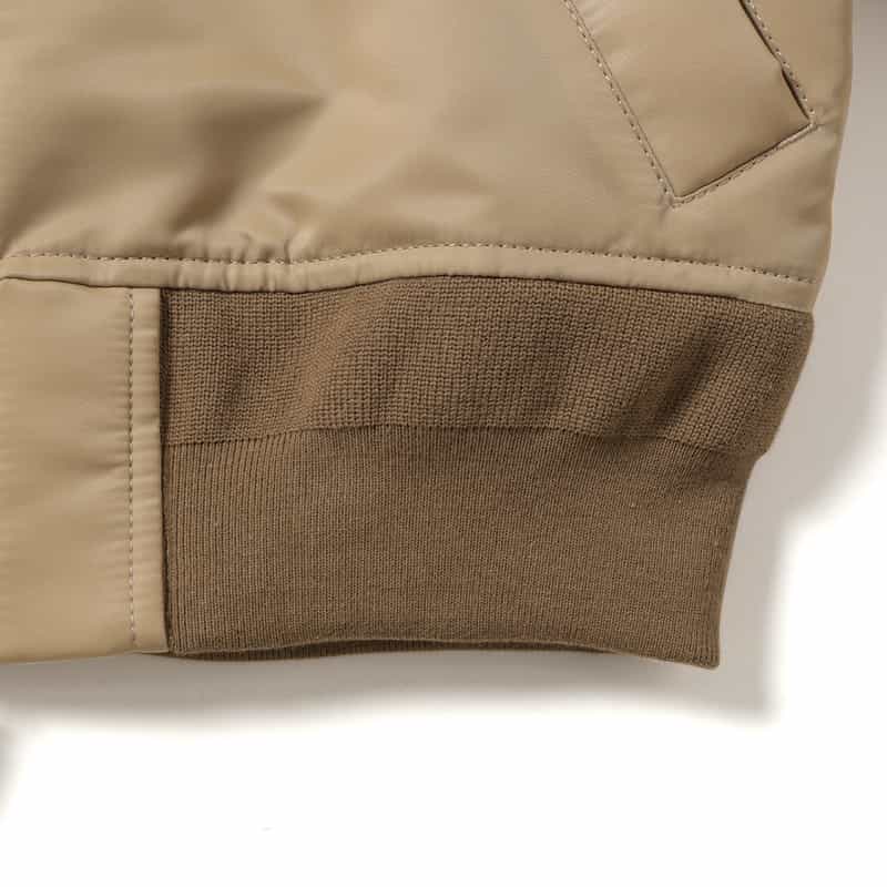 SACAI SACAI＜サカイ＞ハーフスリーブ ナイロンツイルブルゾン BEIGE