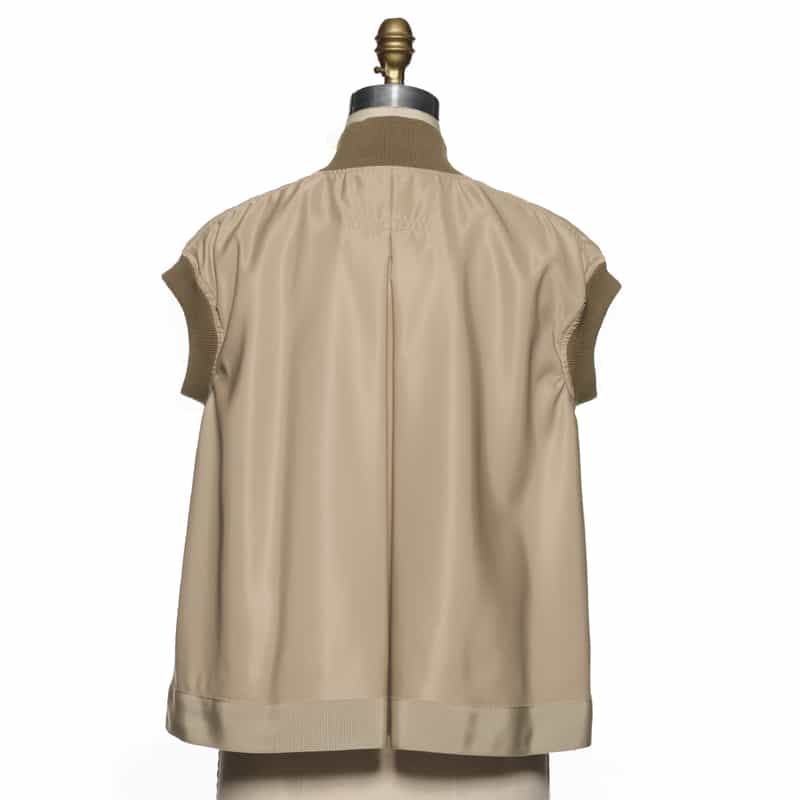 SACAI SACAI＜サカイ＞ナイロンツイルベスト BEIGE