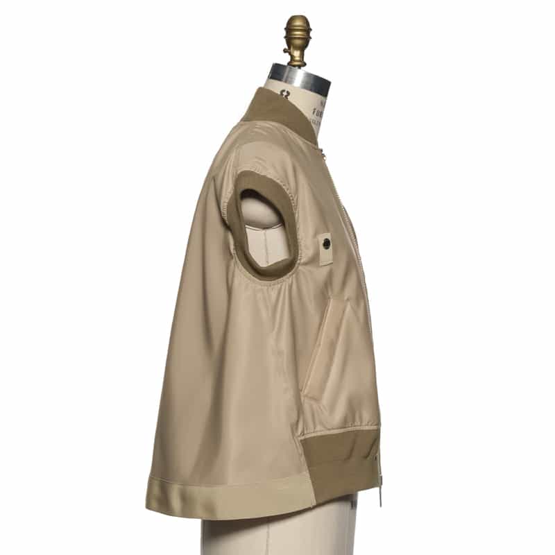 SACAI SACAI＜サカイ＞ナイロンツイルベスト BEIGE