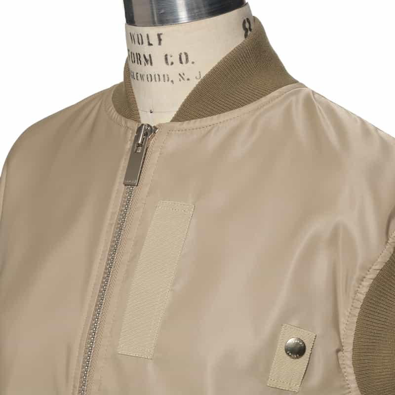 SACAI SACAI＜サカイ＞ナイロンツイルベスト BEIGE