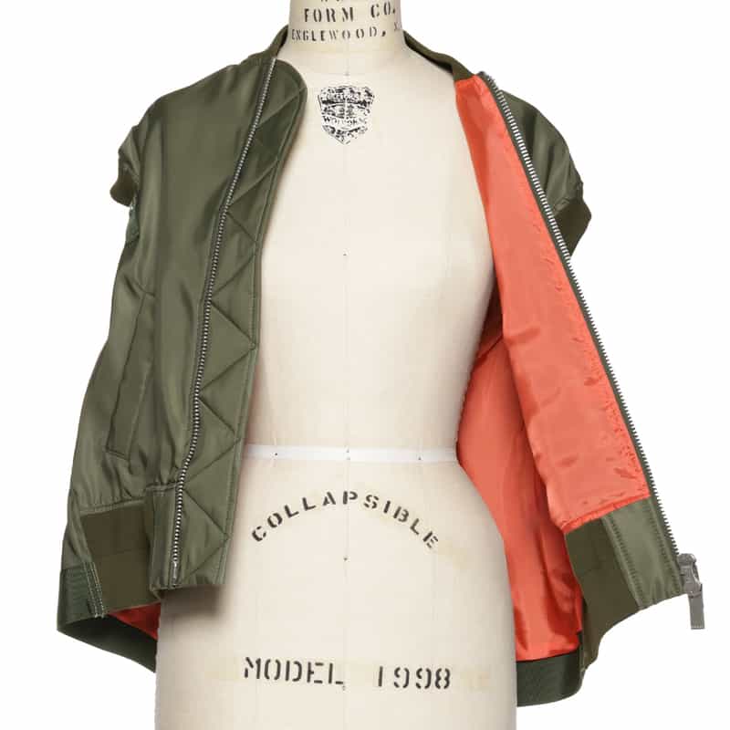 SACAI SACAI＜サカイ＞ナイロンツイルベスト KHAKI