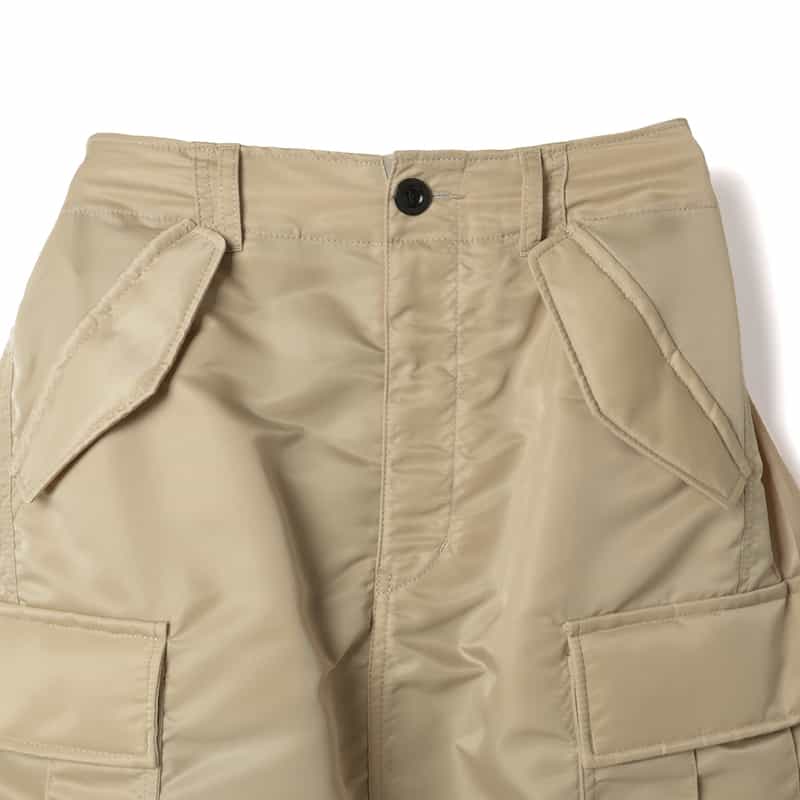 SACAI SACAI＜サカイ＞ スリット入りスカート BEIGE