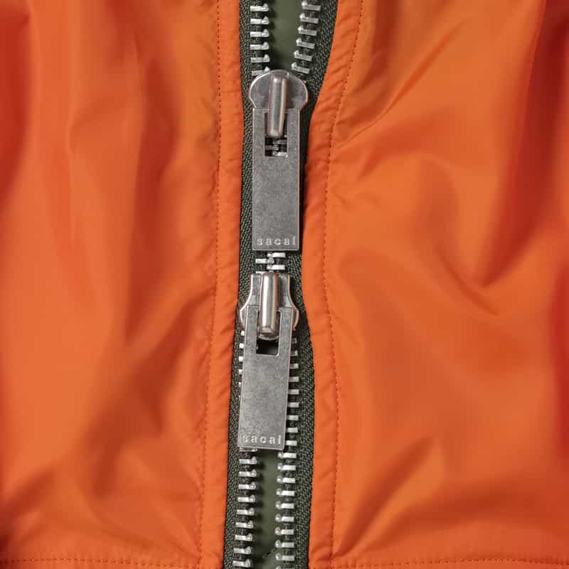 SACAI SACAI＜サカイ＞コンビネーション ショートブルゾン BEIGE