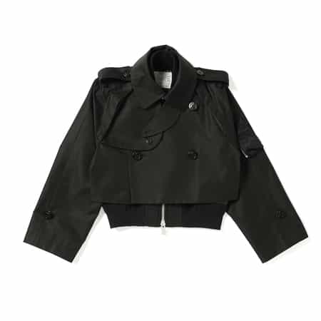 SACAI 人気定番 コンビネーション ブルゾン SACAI＜サカイ＞ コンビネーションジップアップブルゾン