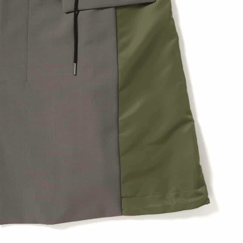 SACAI SACAI＜サカイ＞コンビネーション スーチングベスト GRAY