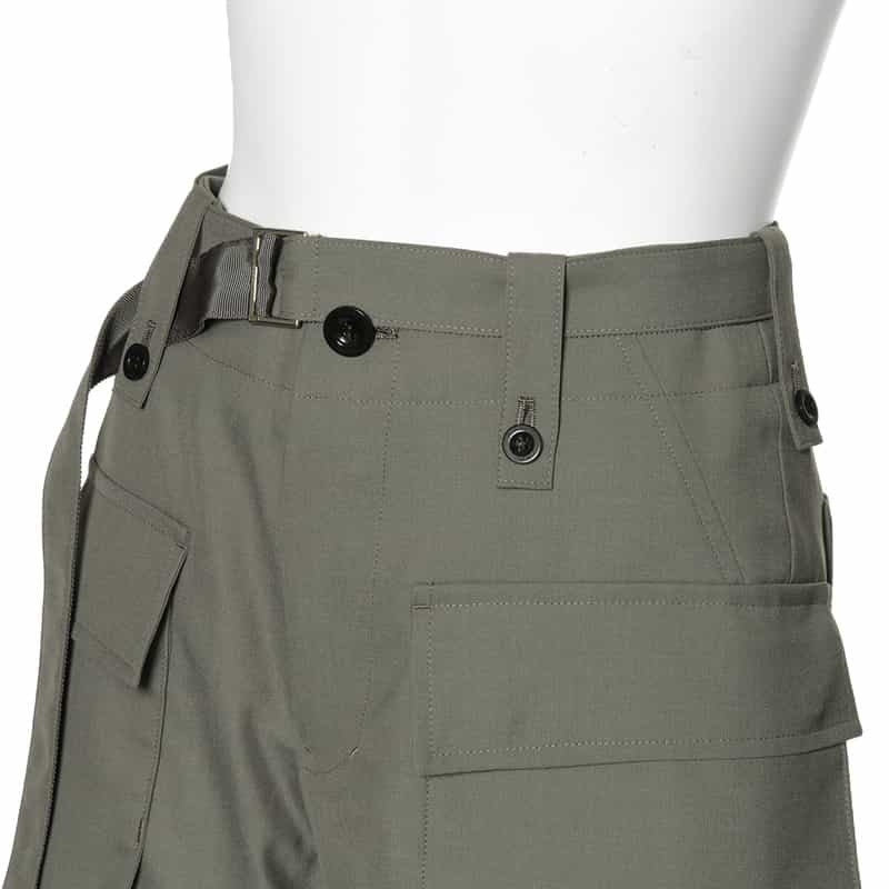 SACAI SACAI＜サカイ＞スーチングショートパンツ GRAY