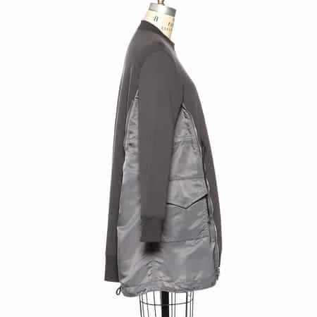 国内発送【sacai】コンビネーション スエットドレス コンビネーション スエットドレス（2244787）｜SACAI(サカイ