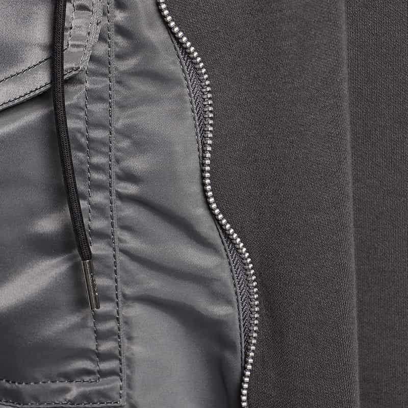 SACAI SACAI＜サカイ＞コンビネーション スウェットドレス GRAY