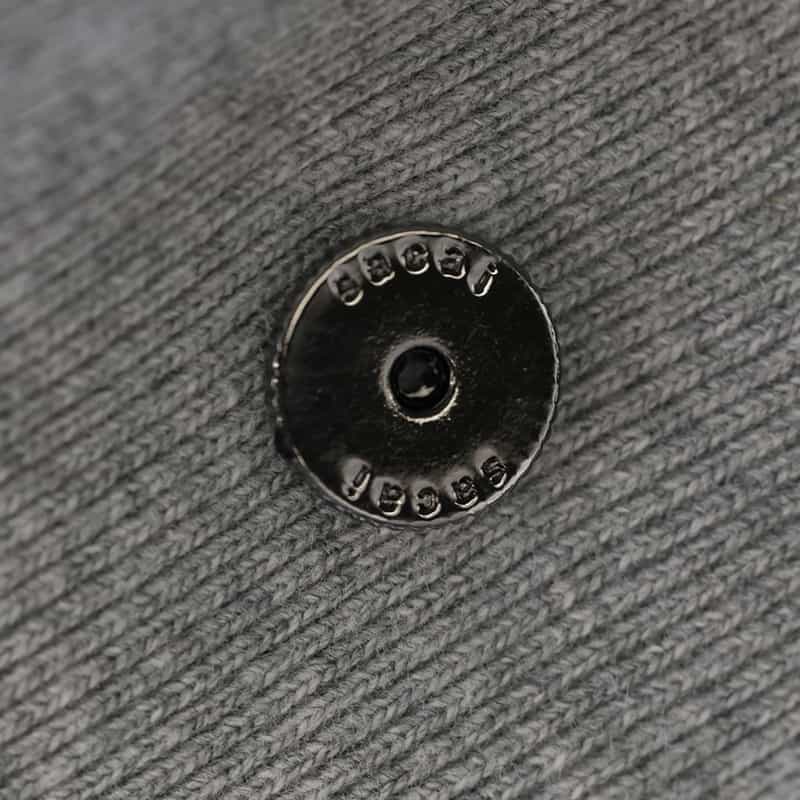 SACAI SACAI＜サカイ＞ジップアップ スウェットプルオーバー LT GRAY