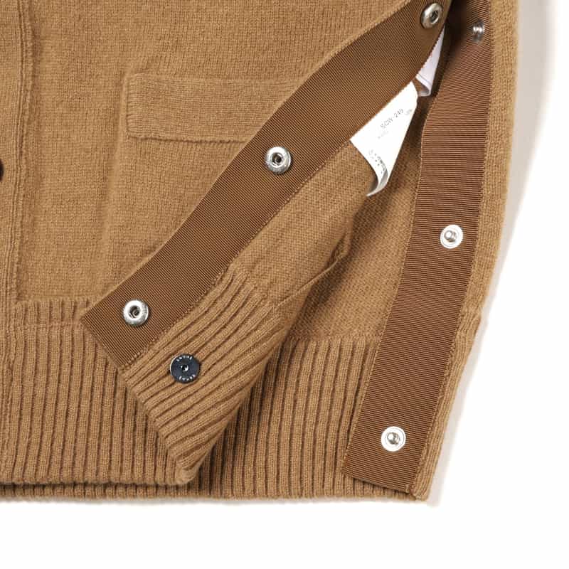 SACAI SACAI＜サカイ＞クルーネックカーディガン BEIGE