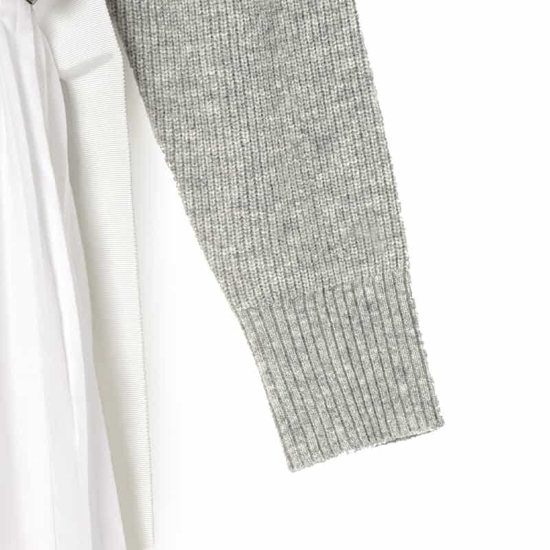 SACAI SACAI＜サカイ＞コンビネーション ドレス LIGHT GRAY