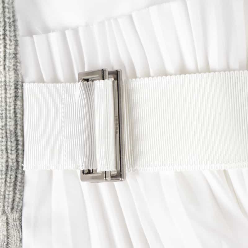 SACAI SACAI＜サカイ＞コンビネーション ドレス LIGHT GRAY