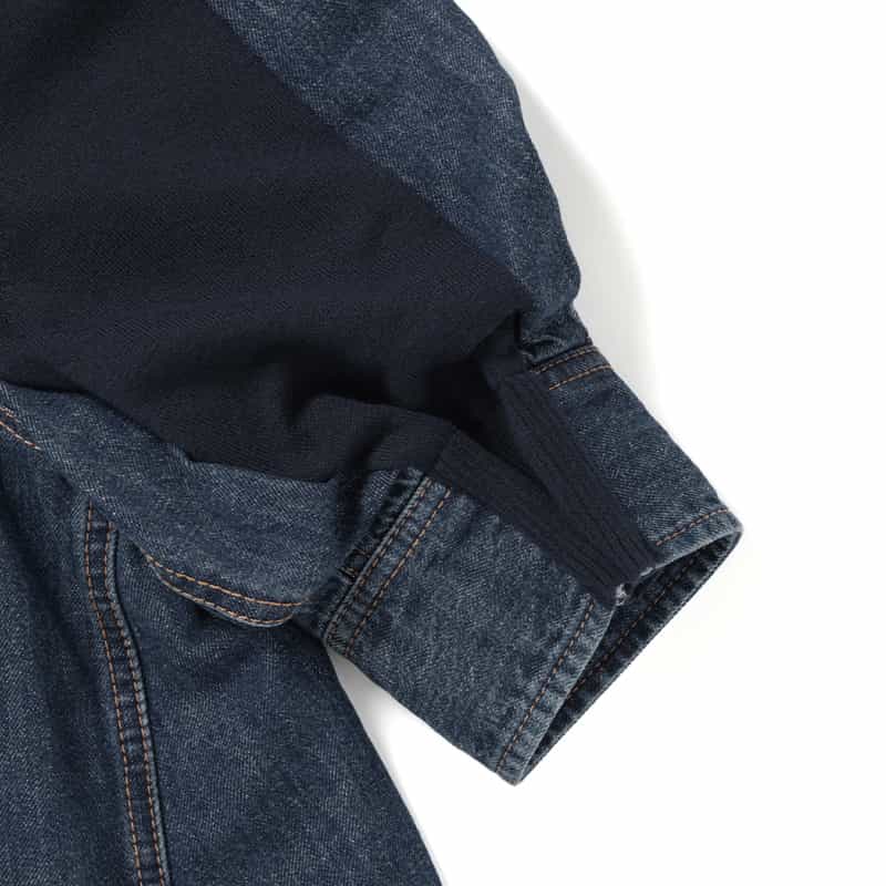 SACAI SACAI＜サカイ＞コンビネーション ニットプルオーバー BLUE