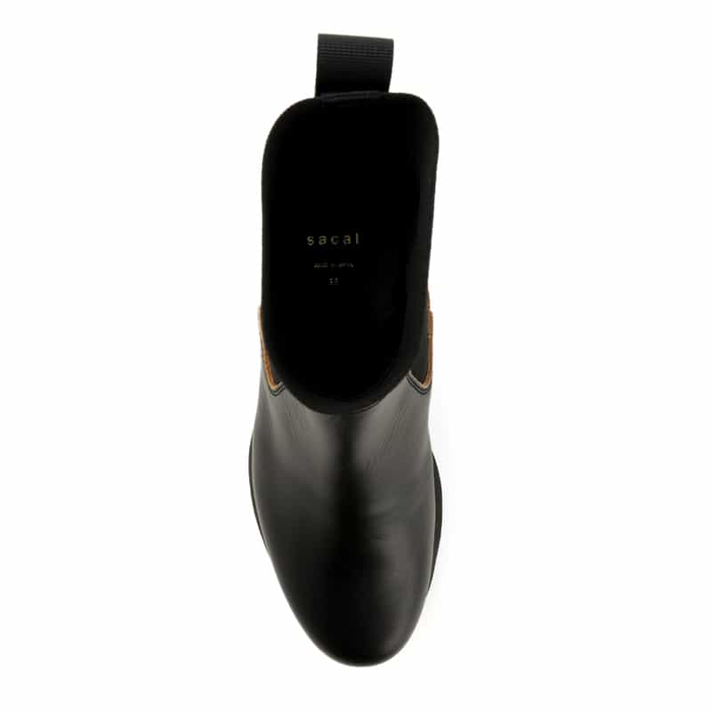 SACAI SACAI＜サカイ＞ボリュームチェルシーブーツ"CHELSEA BOOTS" BLACK