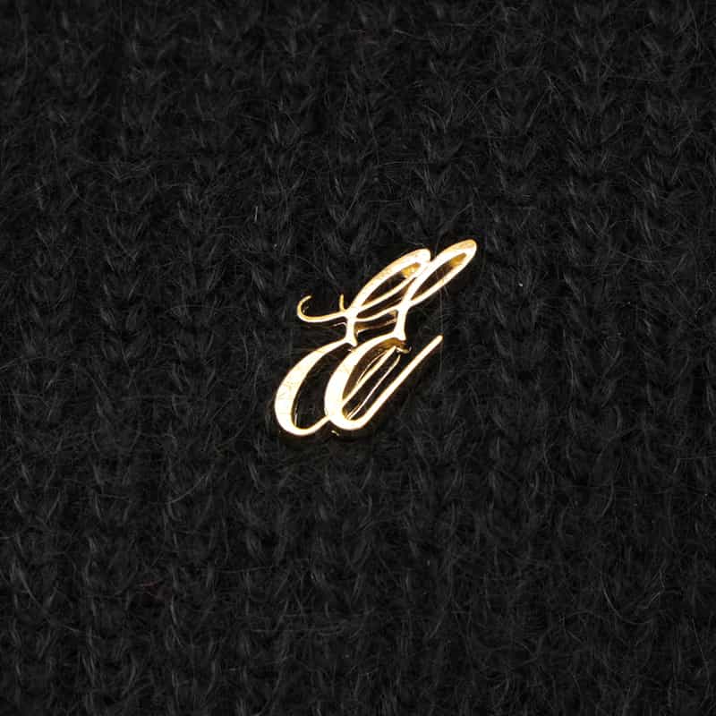 ENTWURFEIN ENTWURFEIN＜エントワフェイン＞ ニットキャップ BLACK