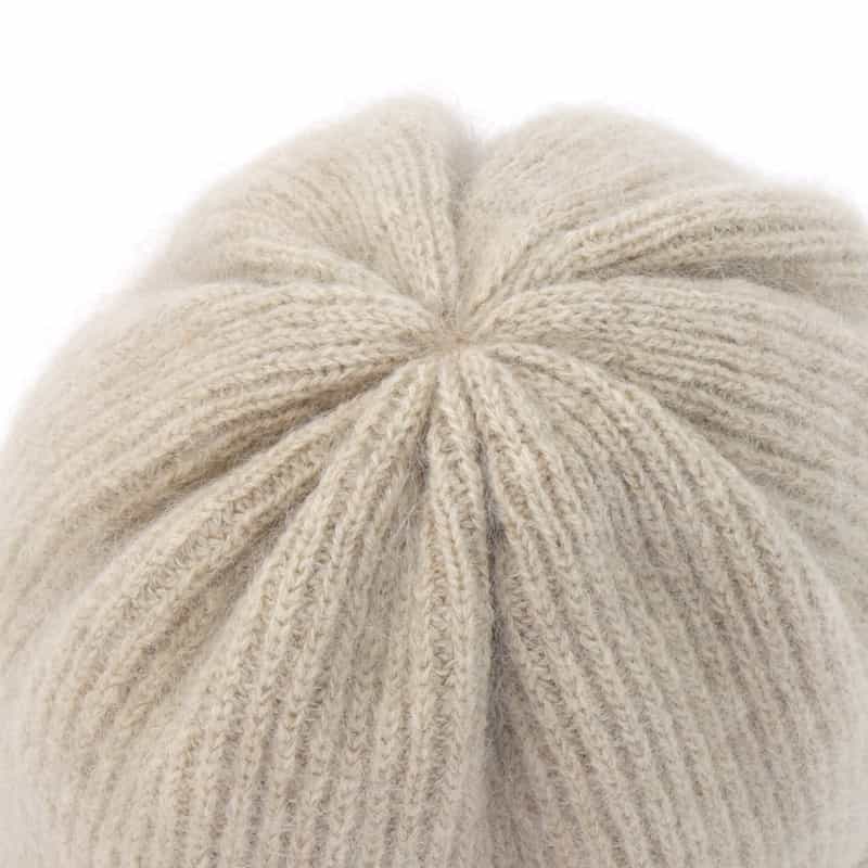 ENTWURFEIN ENTWURFEIN＜エントワフェイン＞ バーニーズ　ニューヨーク限定ニットキャップ BEIGE