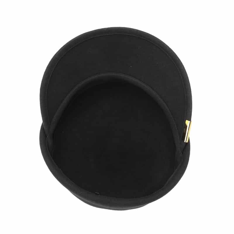 ENTWURFEIN ENTWURFEIN＜エントワフェイン＞ フェルトキャスケット "GRACE" BLACK