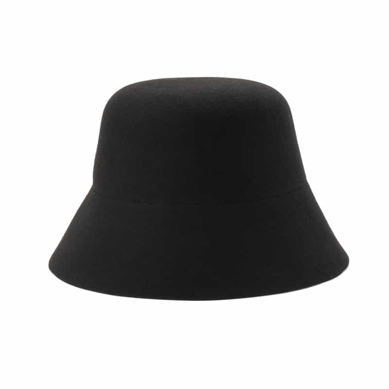 ENTWURFEIN ENTWURFEIN＜エントワフェイン＞ ウール素材バケットハット “KELLY“ BLACK