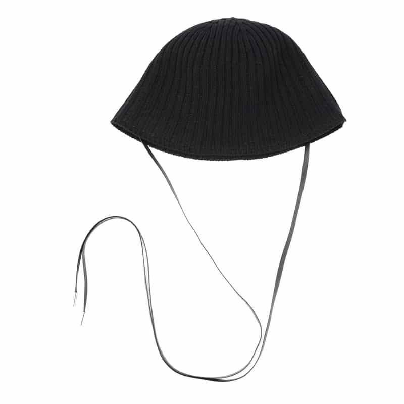 ENTWURFEIN ENTWURFEIN＜エントワフェイン＞ ウールニットキャップ “FILLIP.L“ BLACK