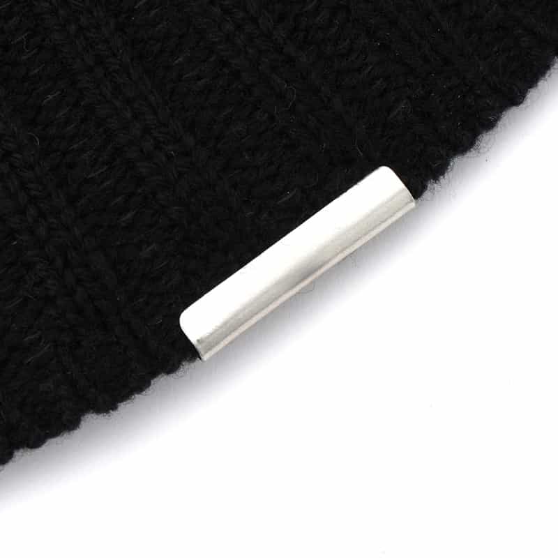 ENTWURFEIN ENTWURFEIN＜エントワフェイン＞ ウールニットキャップ “FILLIP.L“ BLACK