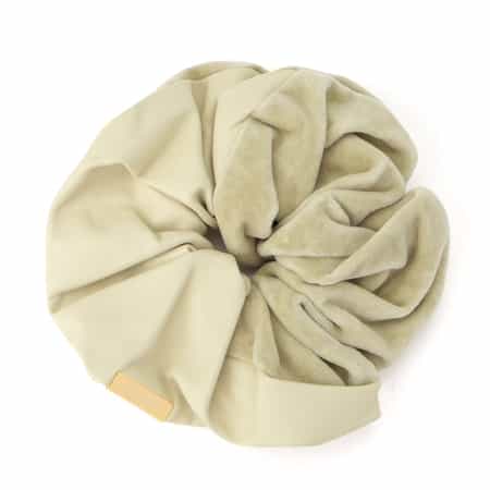 ENTWURFEIN＜エントワフェイン＞ 異素材コンビネーション シュシュ