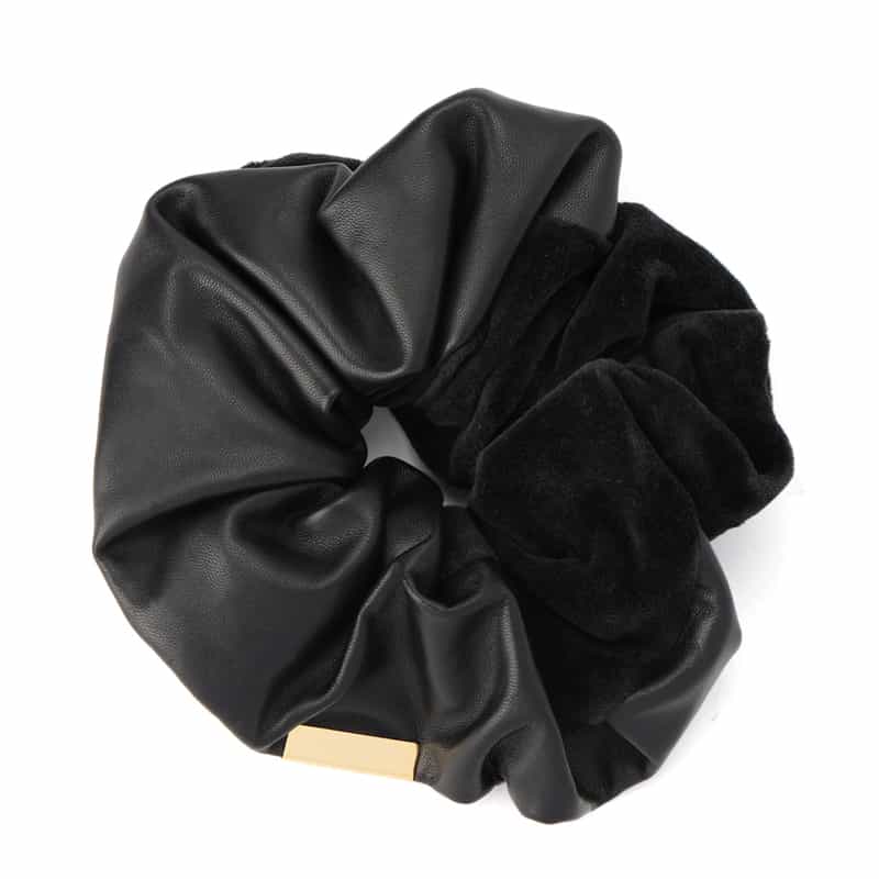 ENTWURFEIN＜エントワフェイン＞ 異素材コンビネーション シュシュ