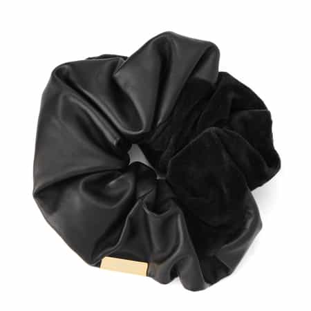 ENTWURFEIN＜エントワフェイン＞ 異素材コンビネーション シュシュ